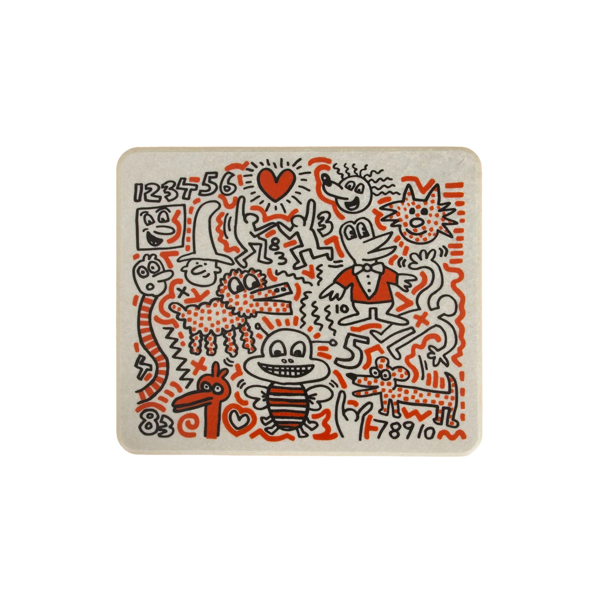 Case Study® Fiberglass Keith Haring Pets and Friends Aiko Table