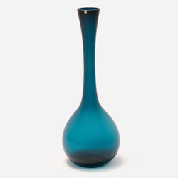 29" Swedish Glass Vase by Gullaskruf