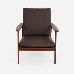 Amsterdam Chair - Chocolate Leather
