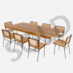 Luther Conover Dining Table with 8 chairs