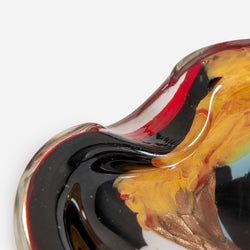 Rare Murano Dino Martens "Oriente" Glass Bowl