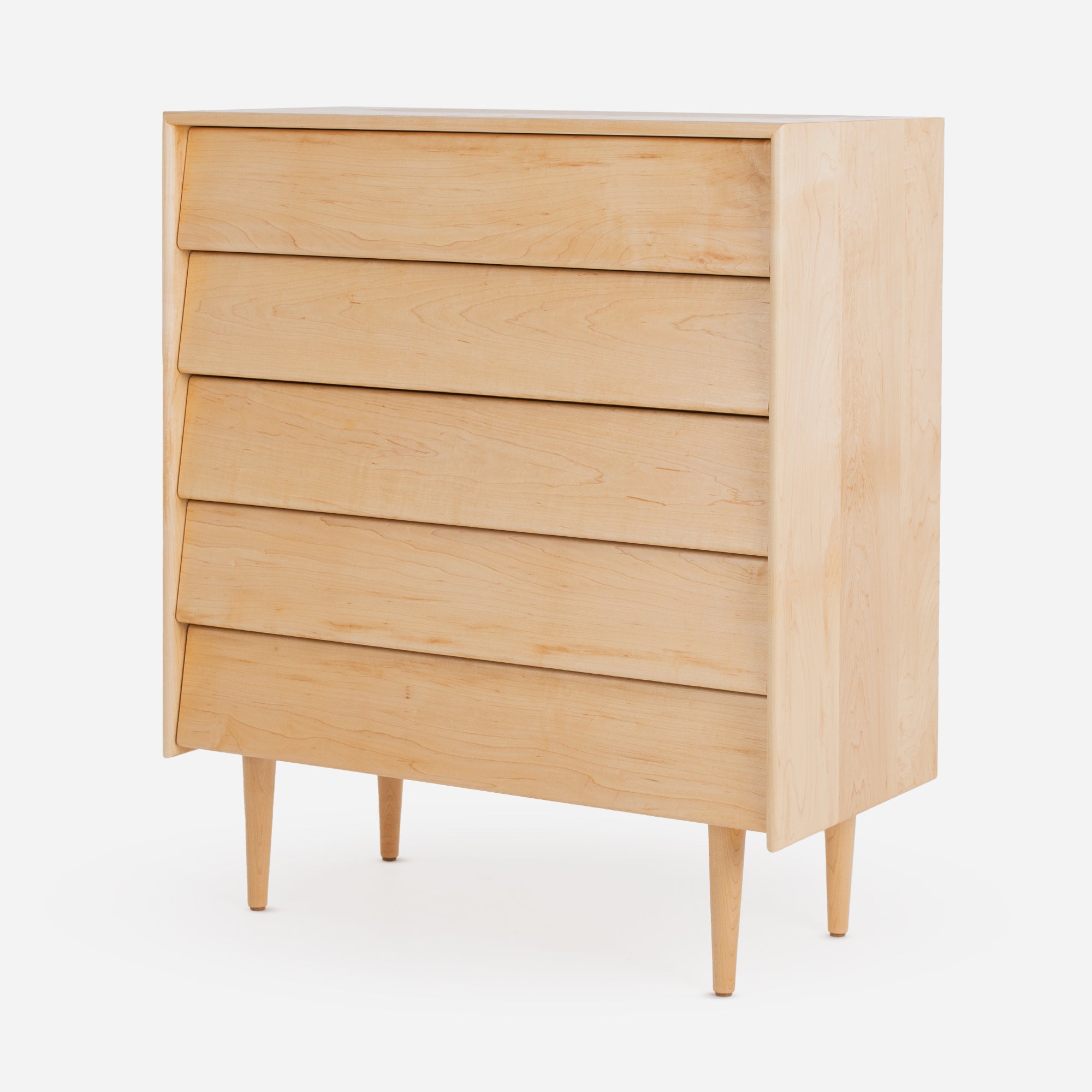 modernica dresser Case Study® Solid Wood Five Drawer Dresser – Modernica