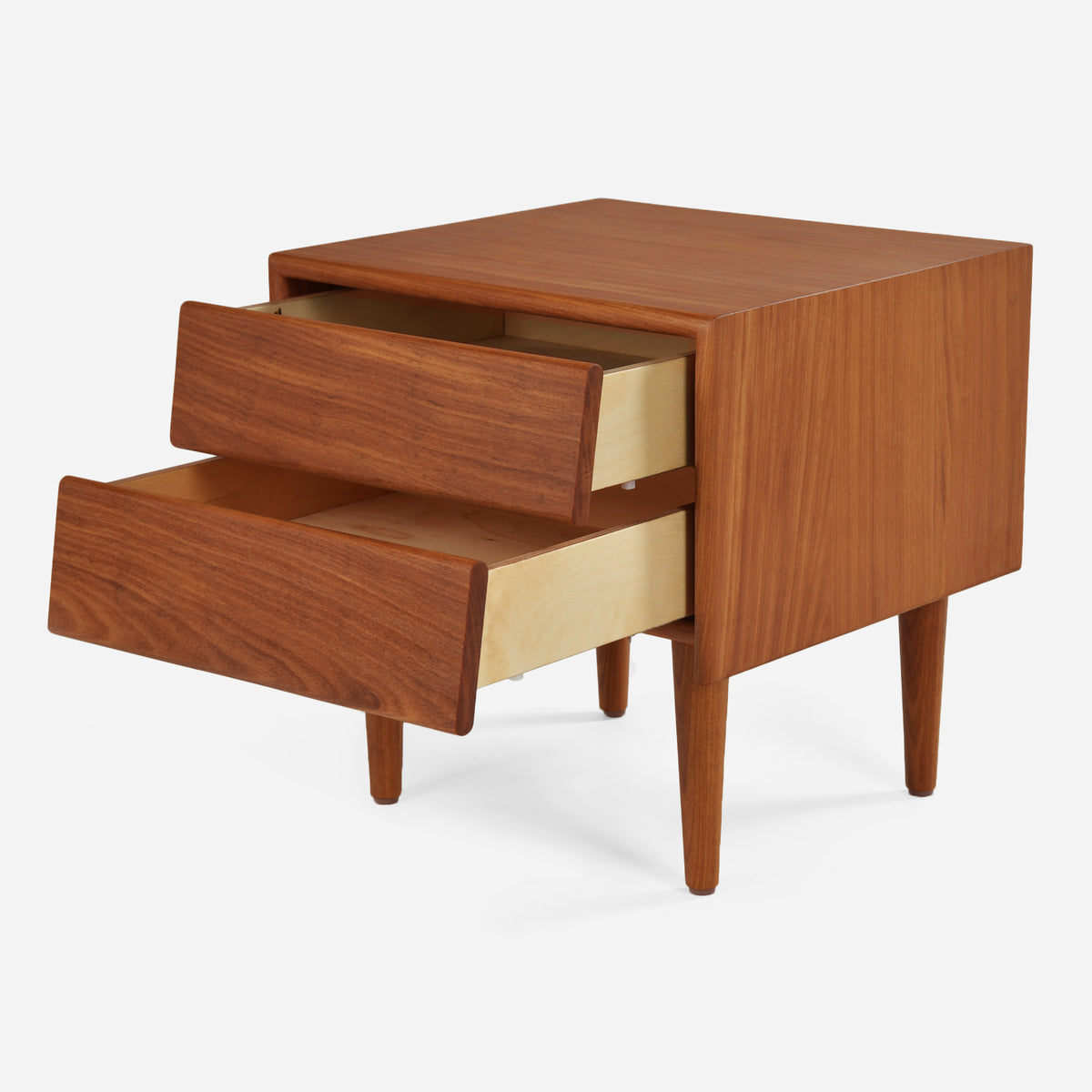 modernica dresser Case Study® Solid Wood Two Drawer Bedside Dresser – Modernica