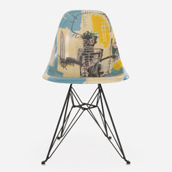 Jean-Michel Basquiat Case Study® Furniture Side Shell Eiffel Chair - Warrior
