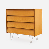 Case Study® V-Leg Four Drawer Dresser