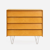 Case Study® V-Leg Four Drawer Dresser