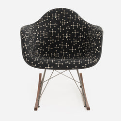 Case Study® Furniture Upholstered Arm Shell Rocker - Eames Fabric