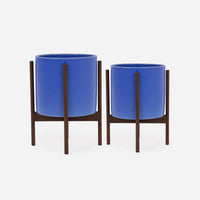 Ceramic Azul Wood Stand