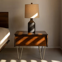 Bottle Table Lamp Bronze