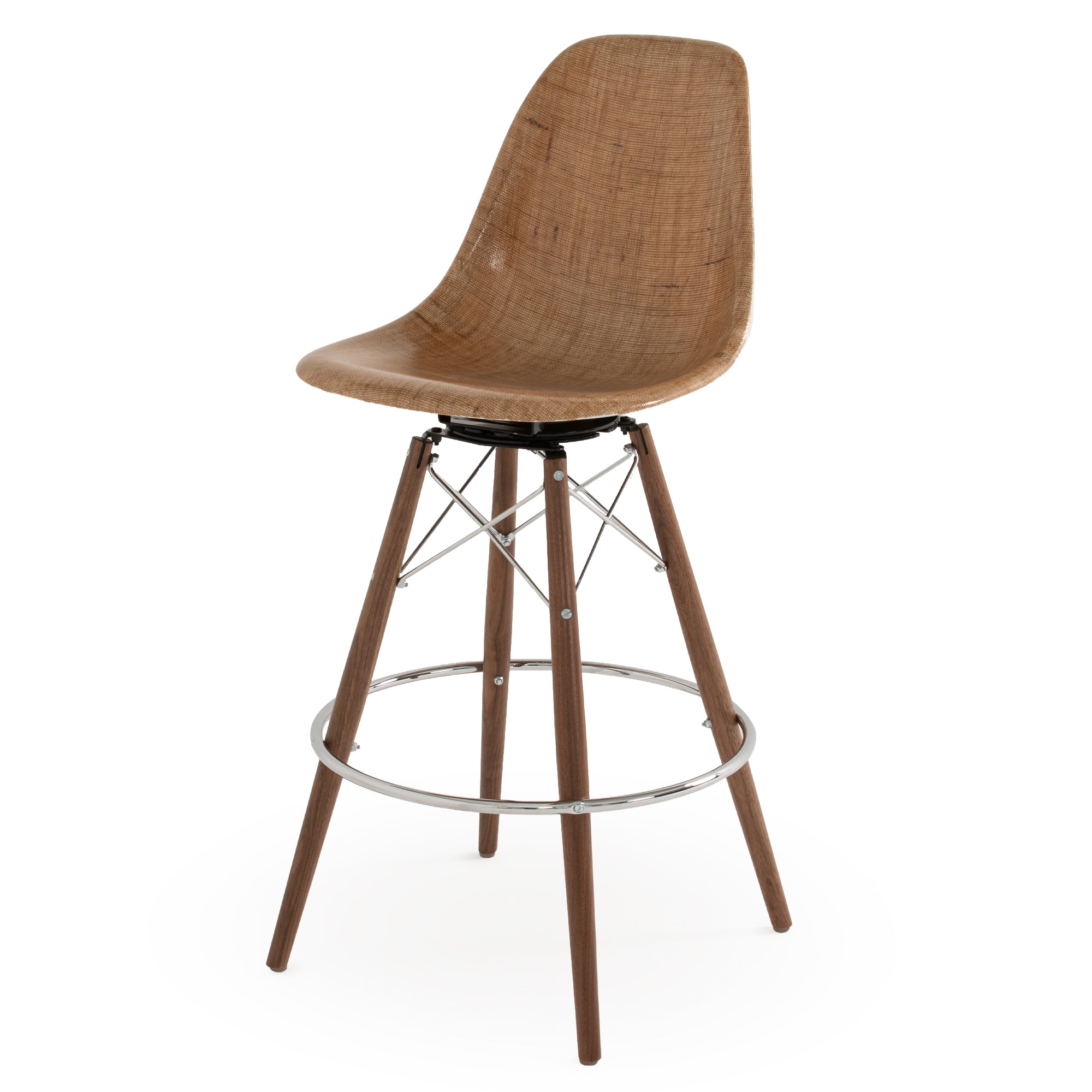 Case Study® Fiberglass Burlap Side Chair