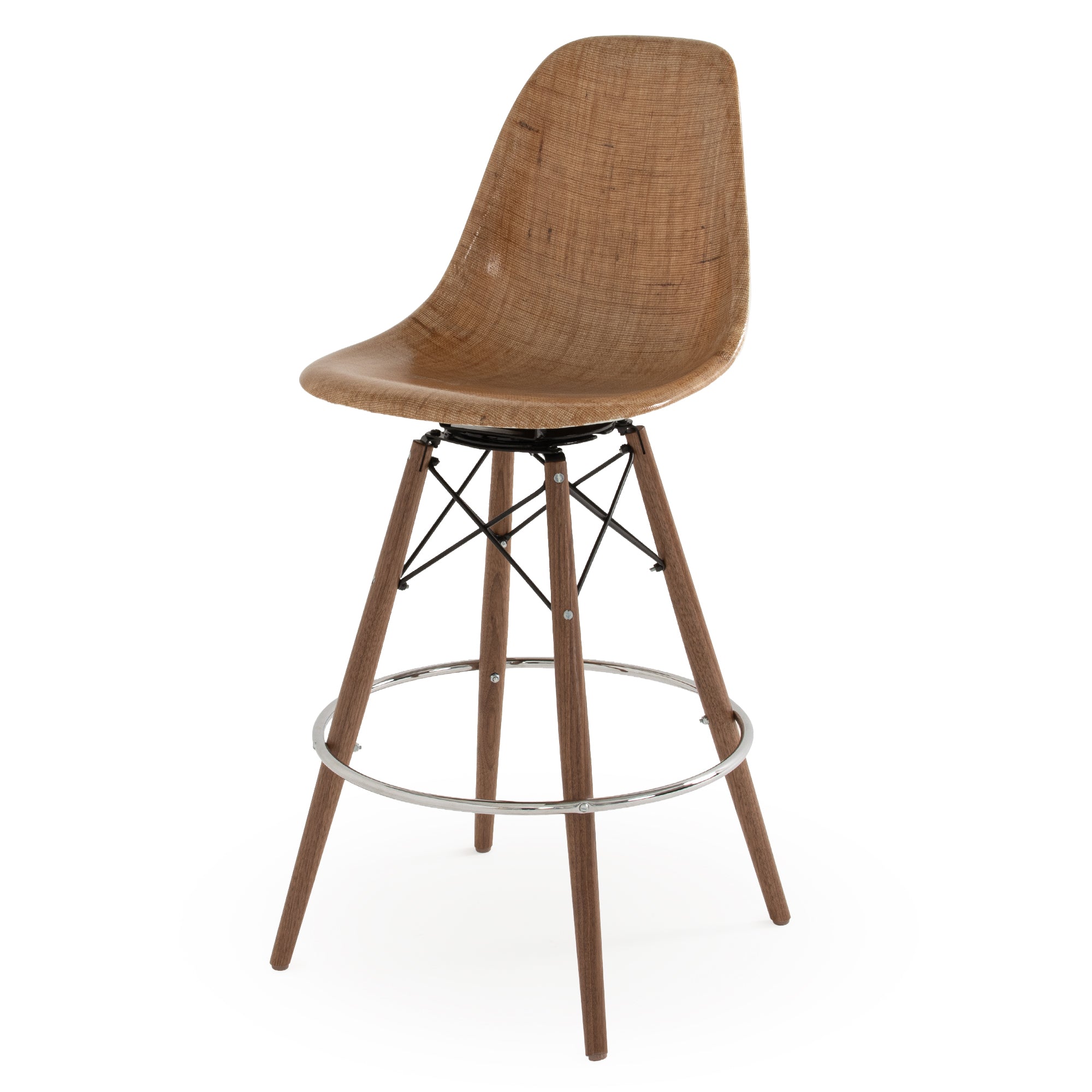 Case Study® Fiberglass Burlap Side Chair