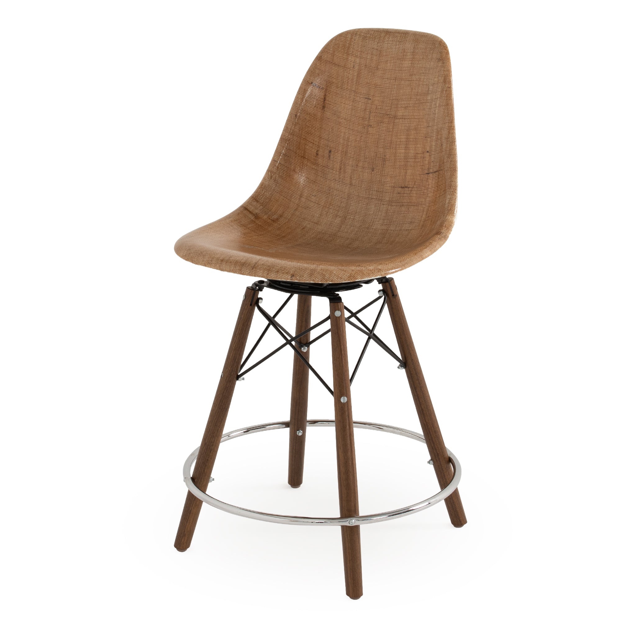Case Study® Fiberglass Burlap Side Chair