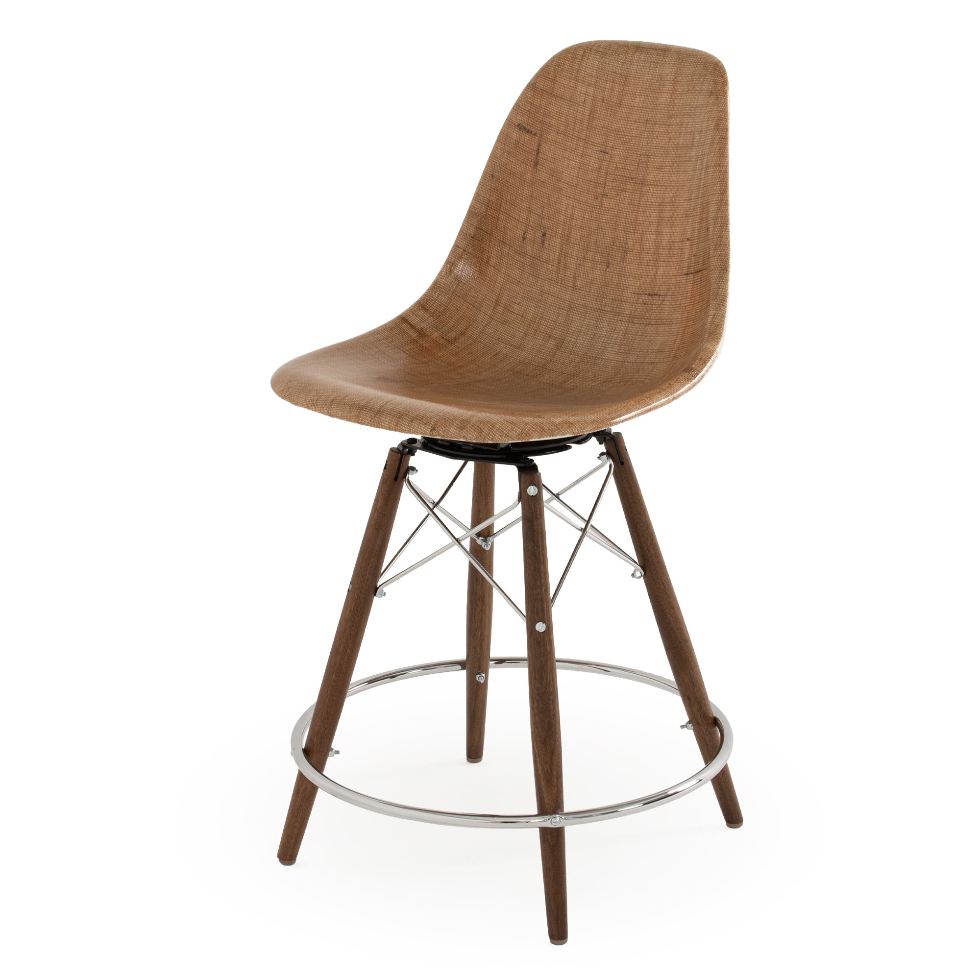 Case Study® Fiberglass Burlap Side Chair