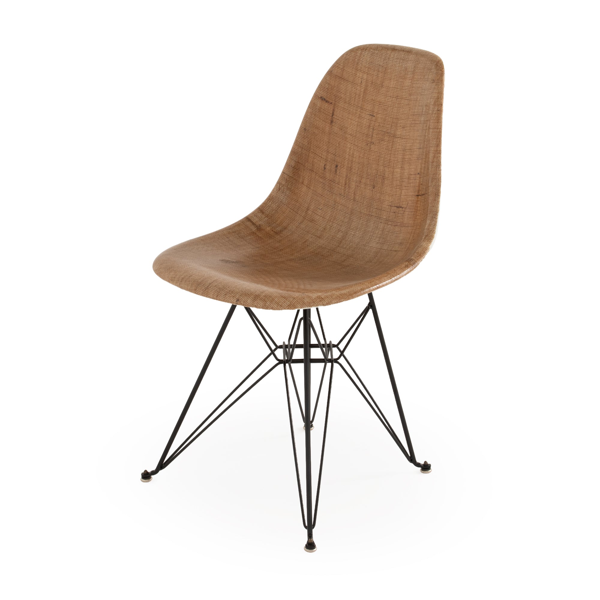 Case Study® Fiberglass Burlap Side Chair
