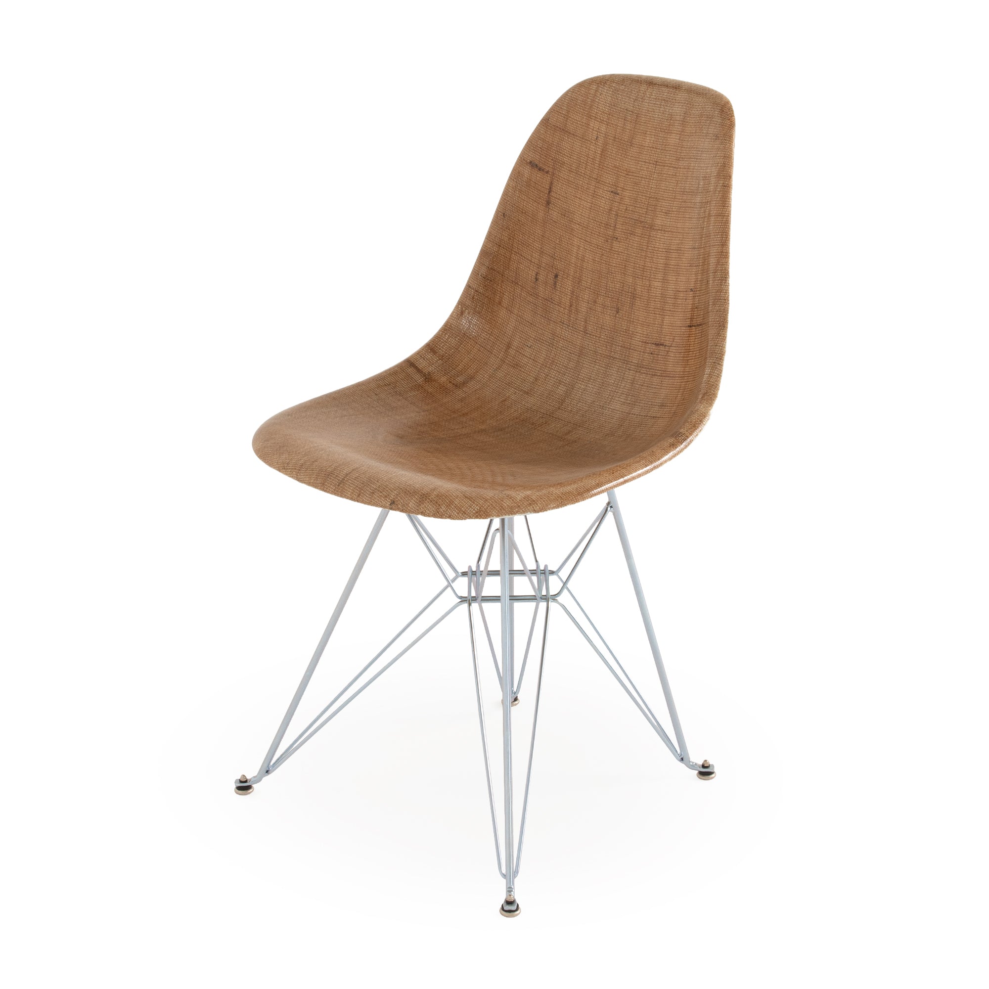 Case Study® Fiberglass Burlap Side Chair