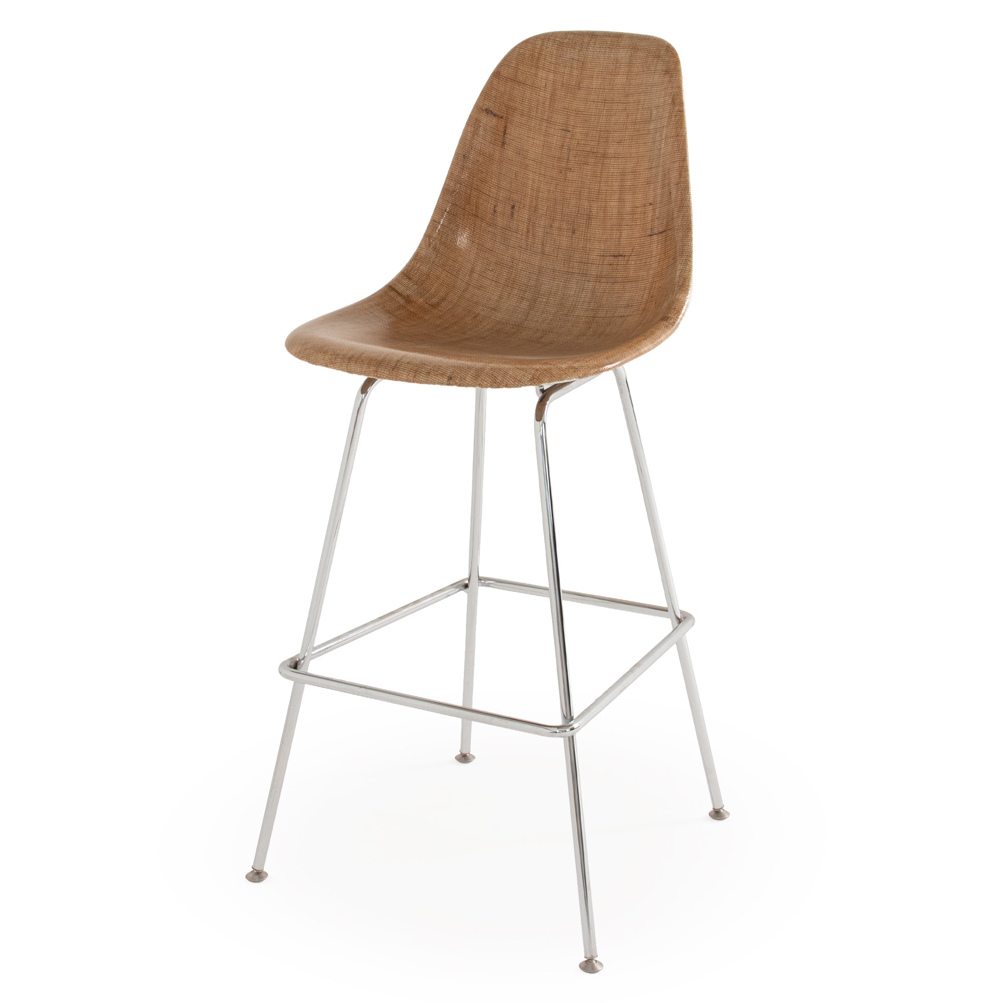 Case Study® Fiberglass Burlap Side Chair