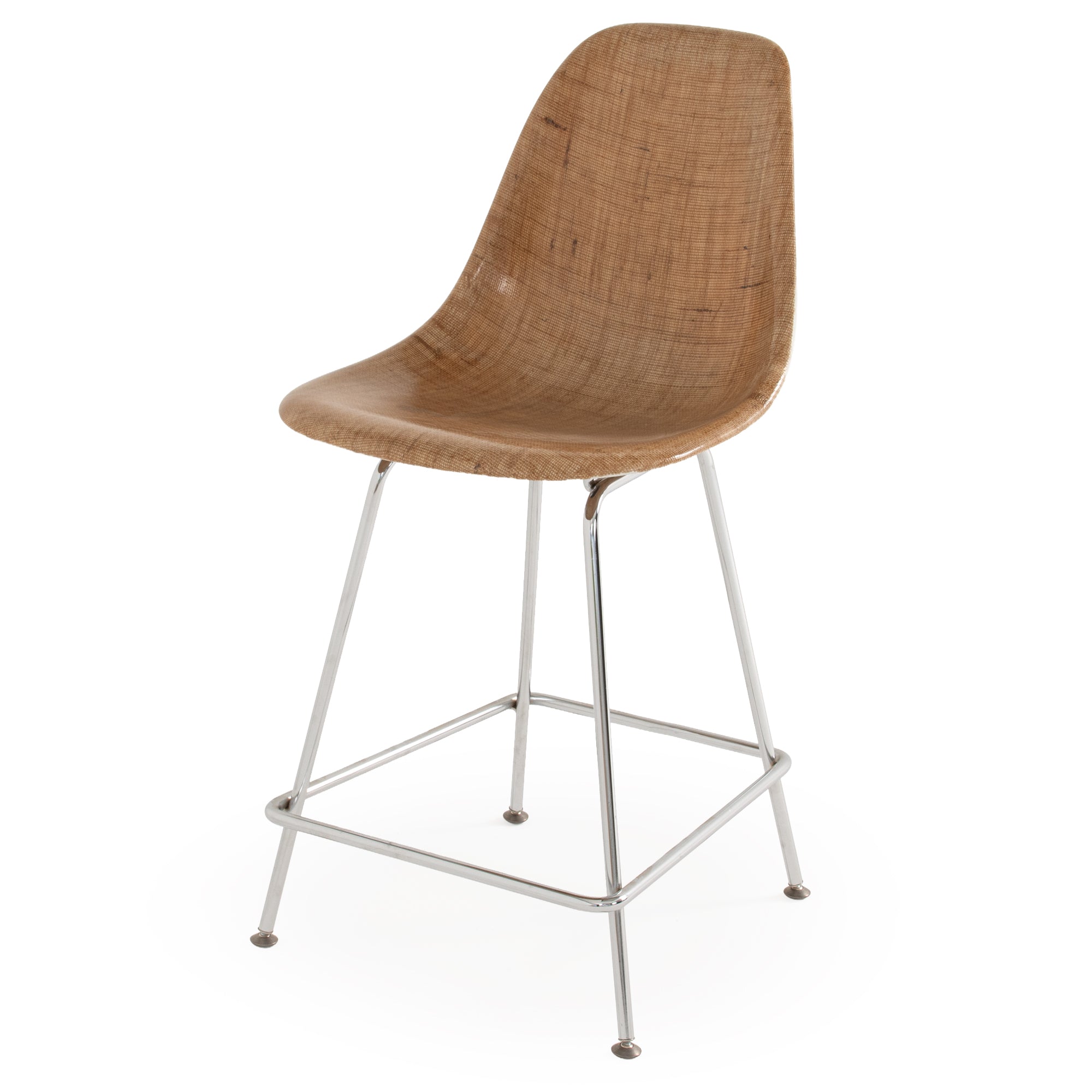Case Study® Fiberglass Burlap Side Chair