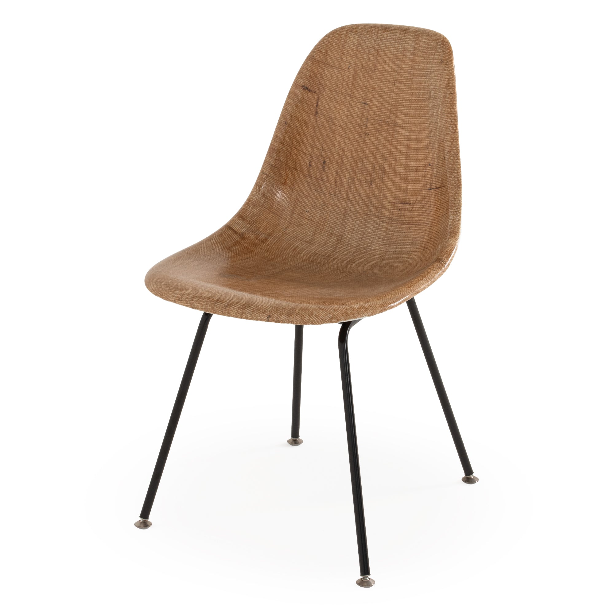 Case Study® Fiberglass Burlap Side Chair