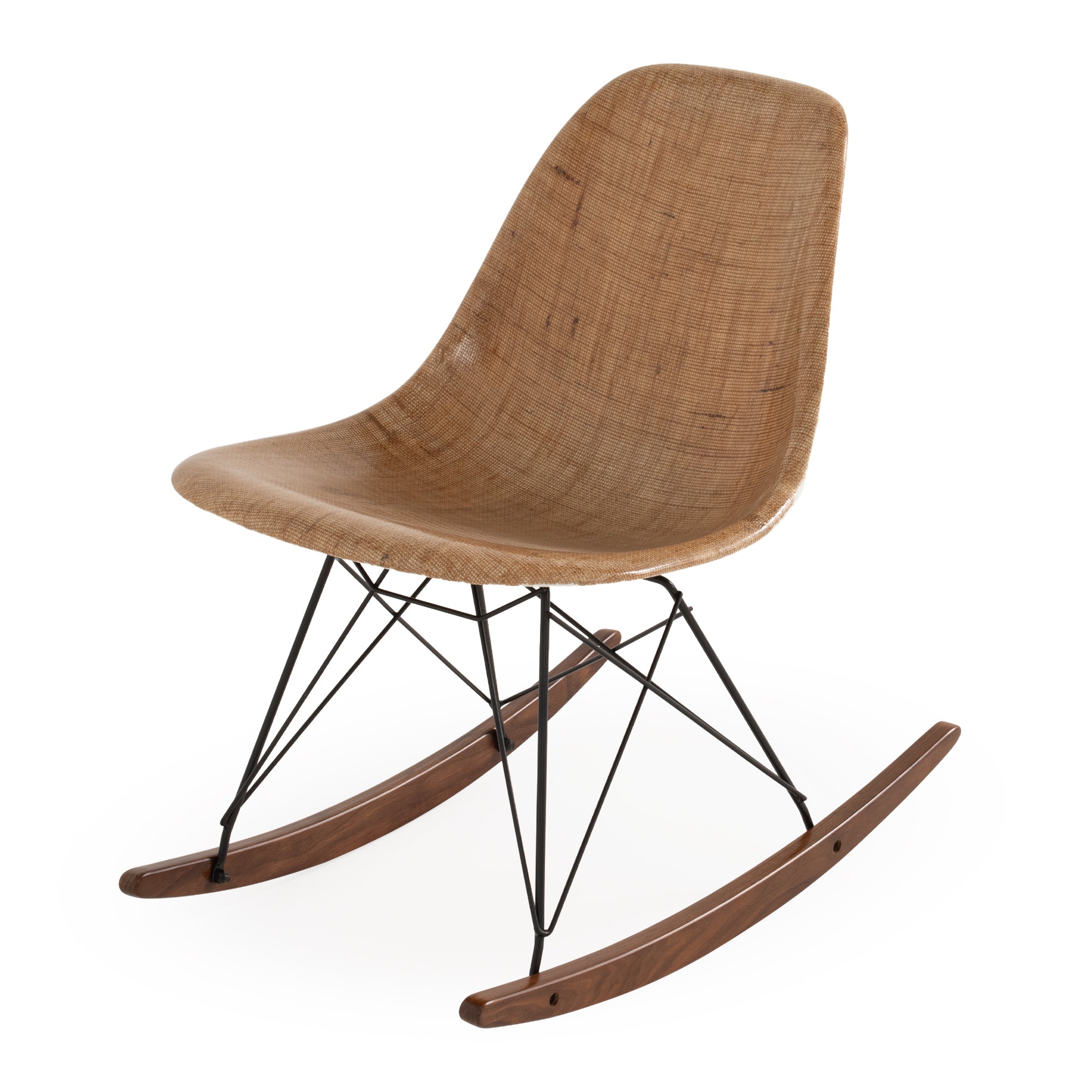 Case Study® Fiberglass Burlap Side Chair