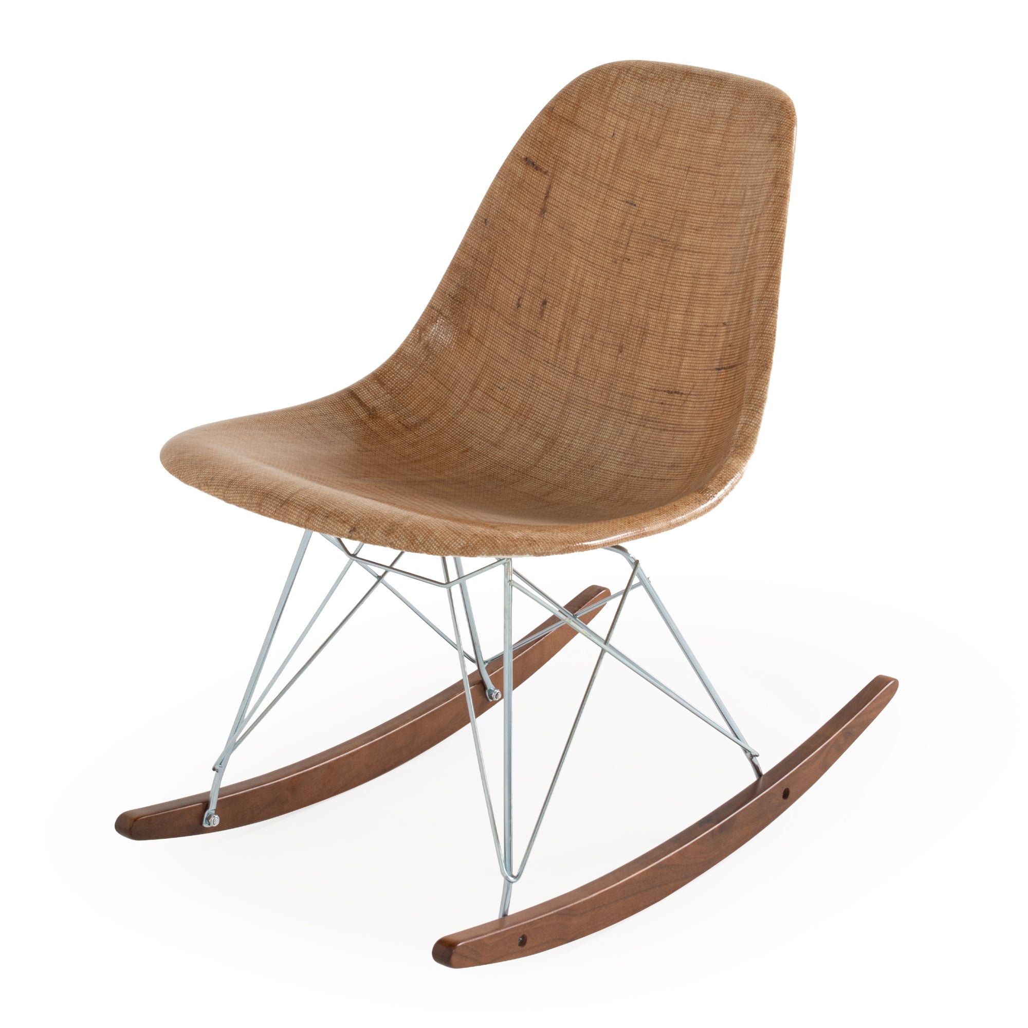Case Study® Fiberglass Burlap Side Chair