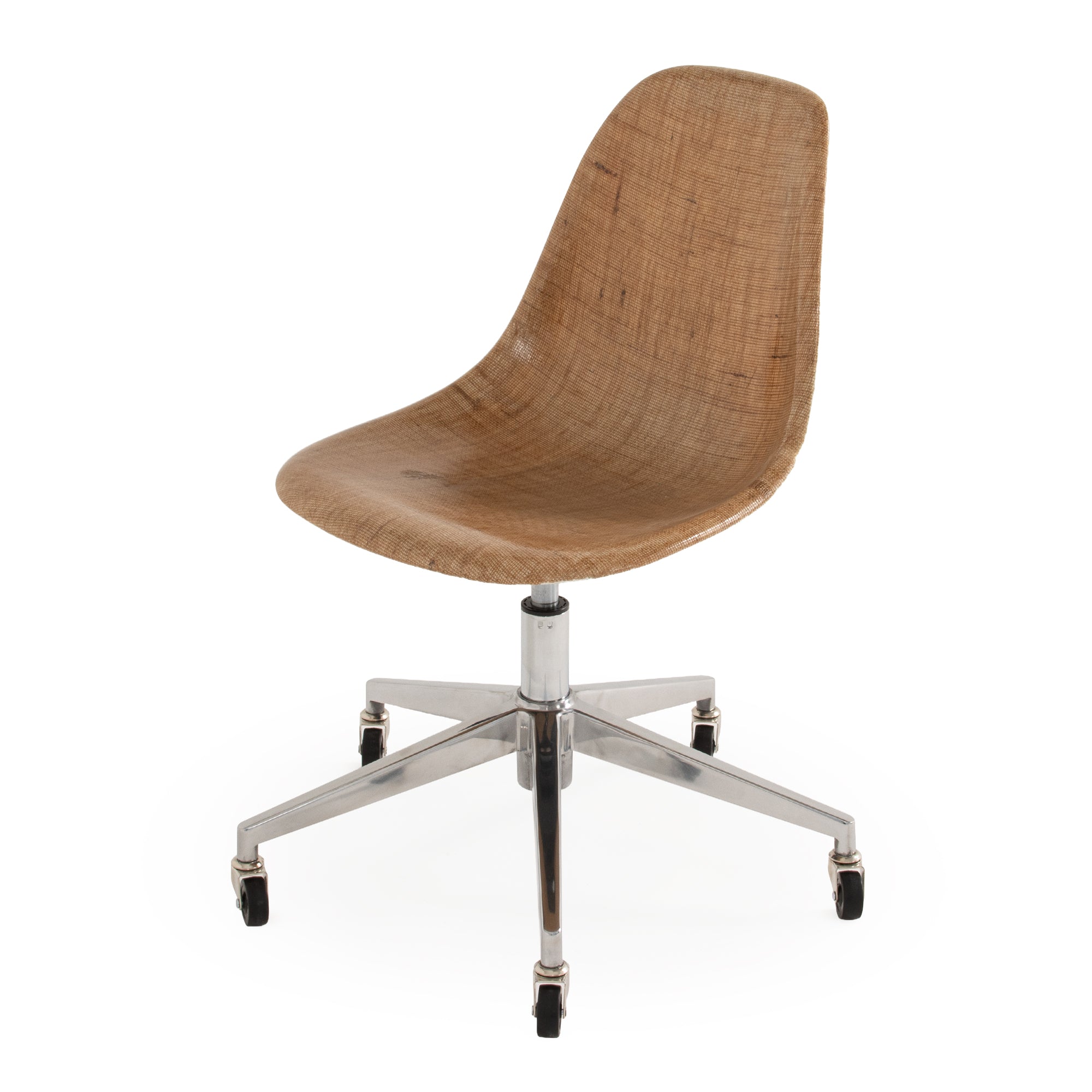 Case Study® Fiberglass Burlap Side Chair