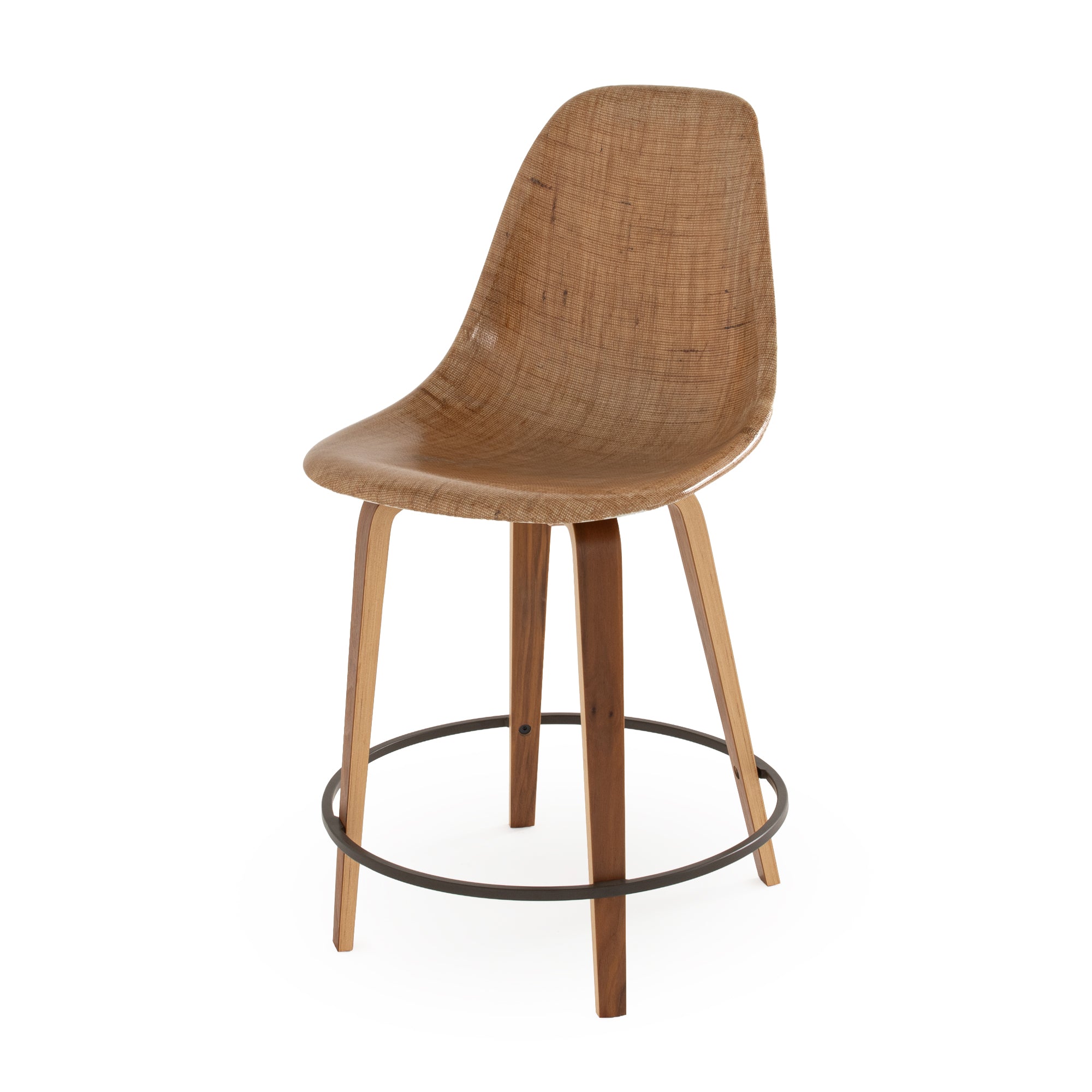 Case Study® Fiberglass Burlap Side Chair