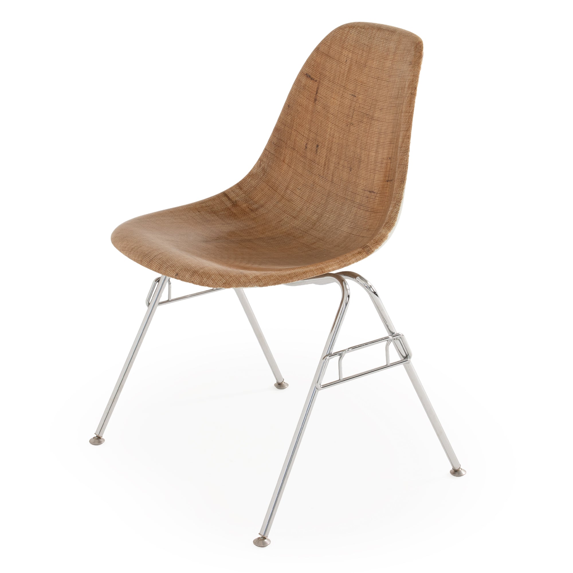 Case Study® Fiberglass Burlap Side Chair