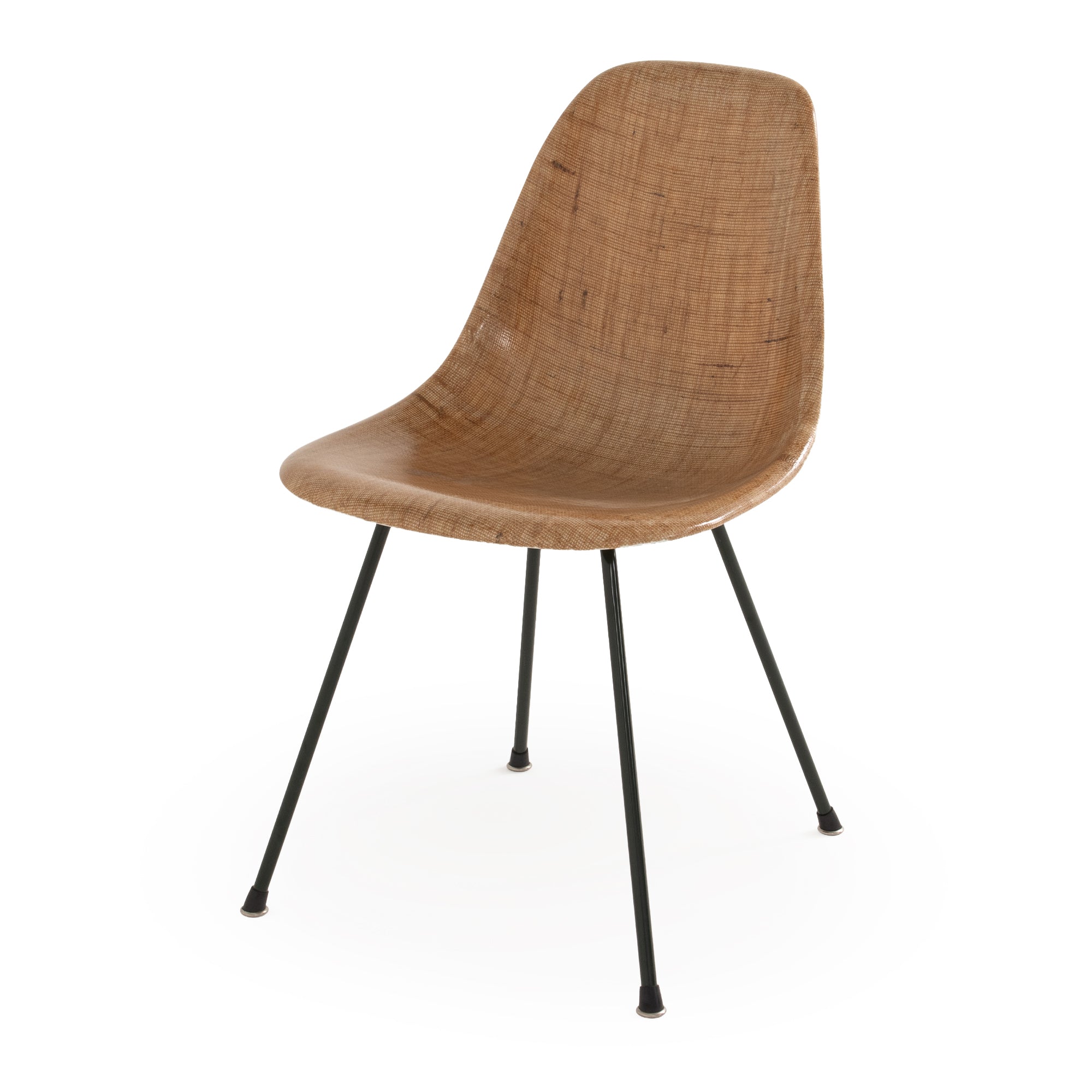 Case Study® Fiberglass Burlap Side Chair