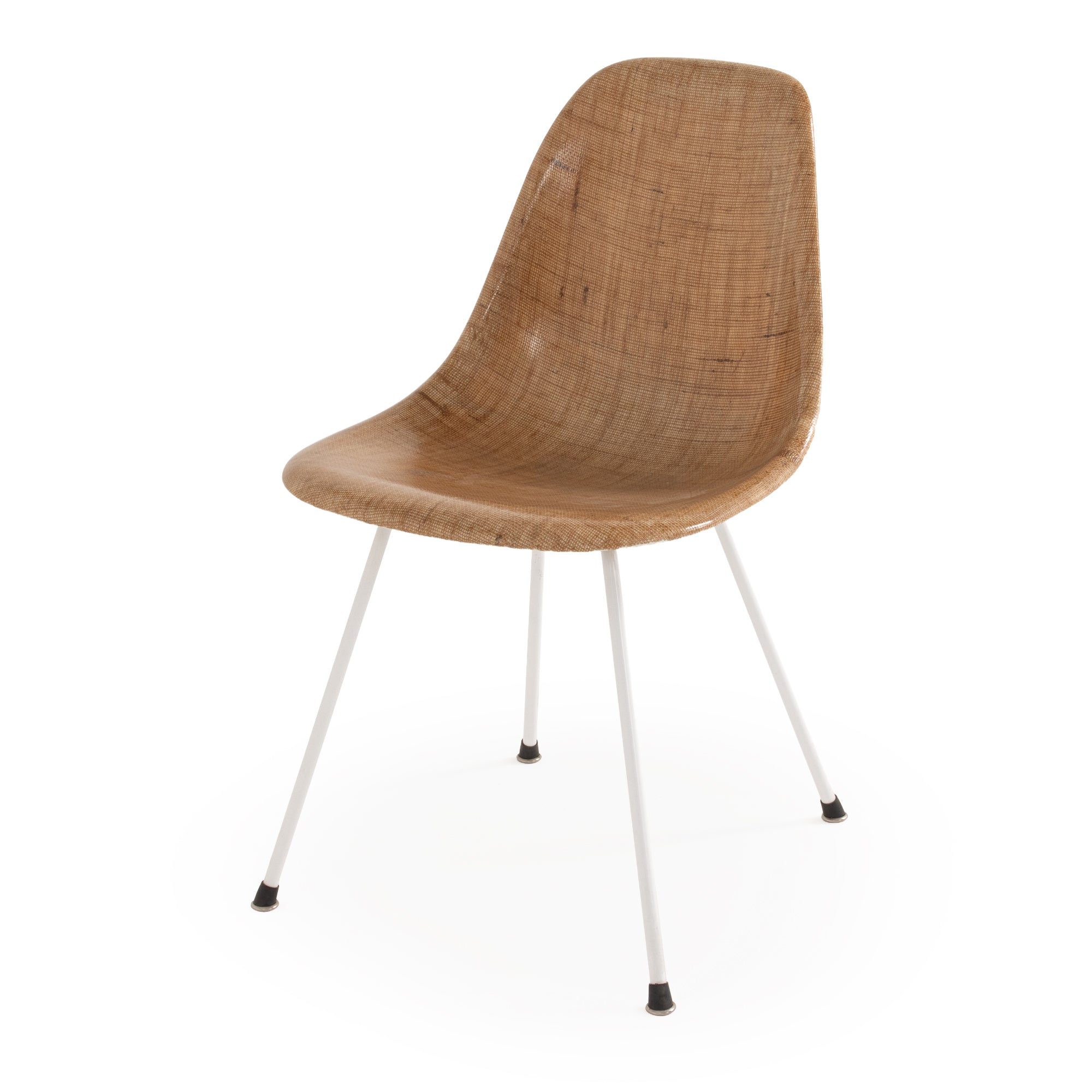 Case Study® Fiberglass Burlap Side Chair