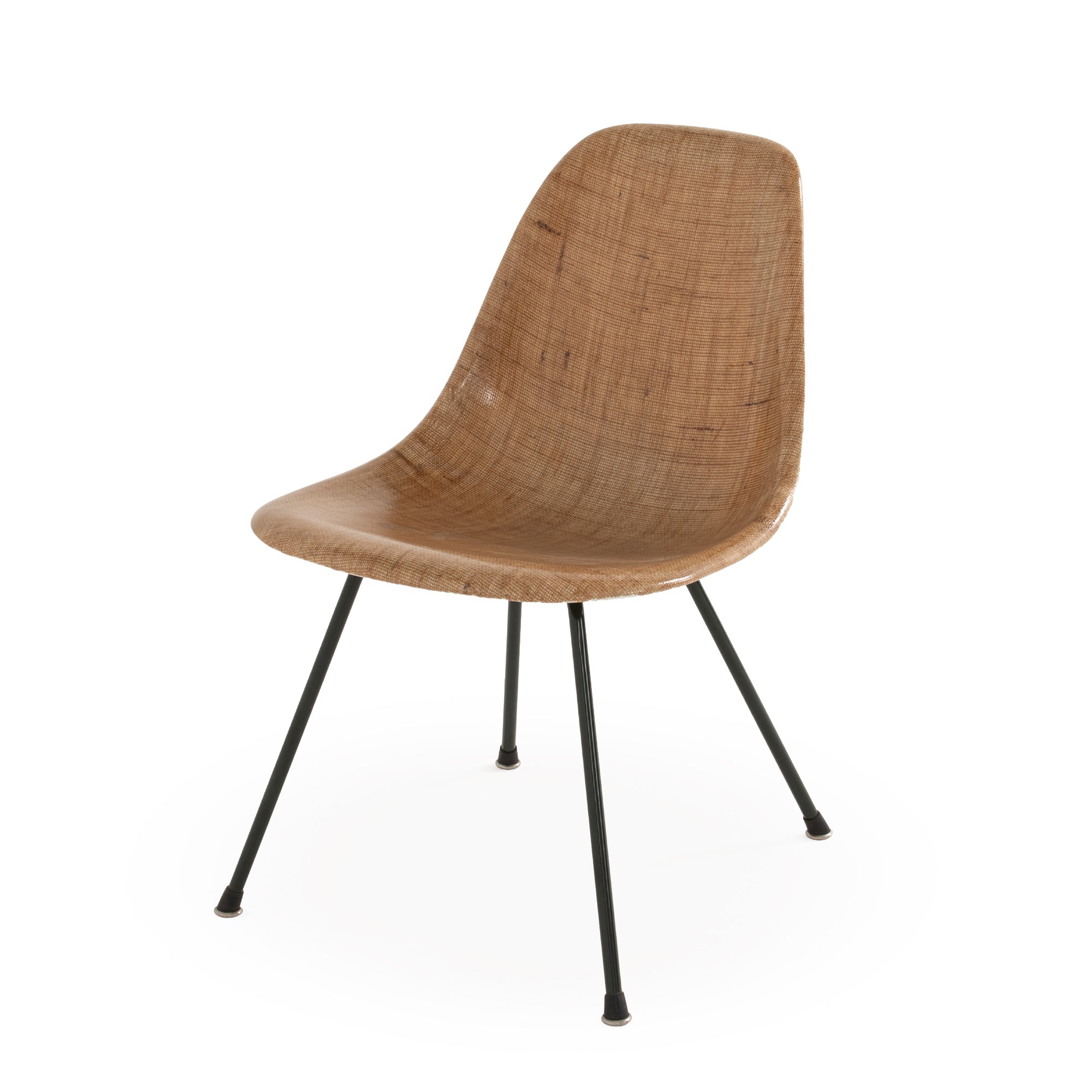 Case Study® Fiberglass Burlap Side Chair