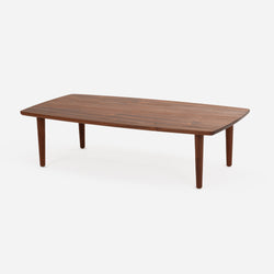 Case Study® Furniture Solid Wood Coffee Table With Tapered Edge