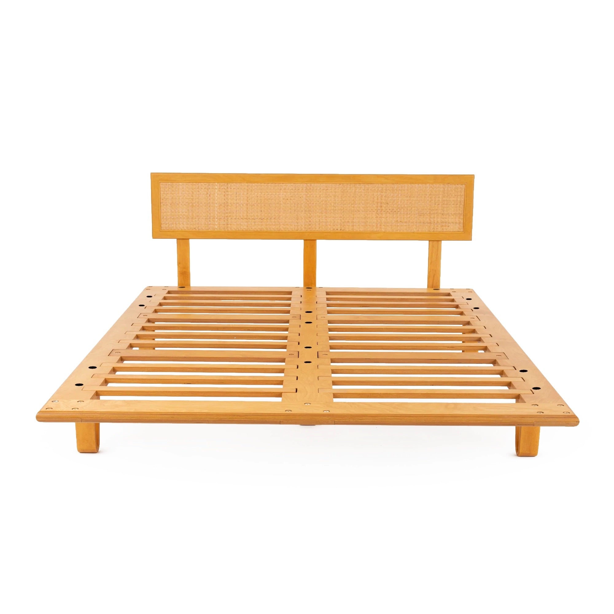 Case Study® Bentwood Bed with Cane Headboard