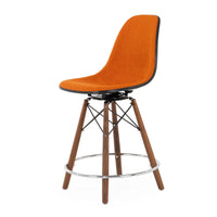 Case Study® Upholstered Dowel Swivel Side Counter Stool
