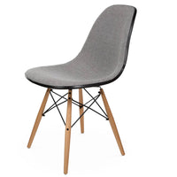 Case Study® Upholstered Dowel Side Chair