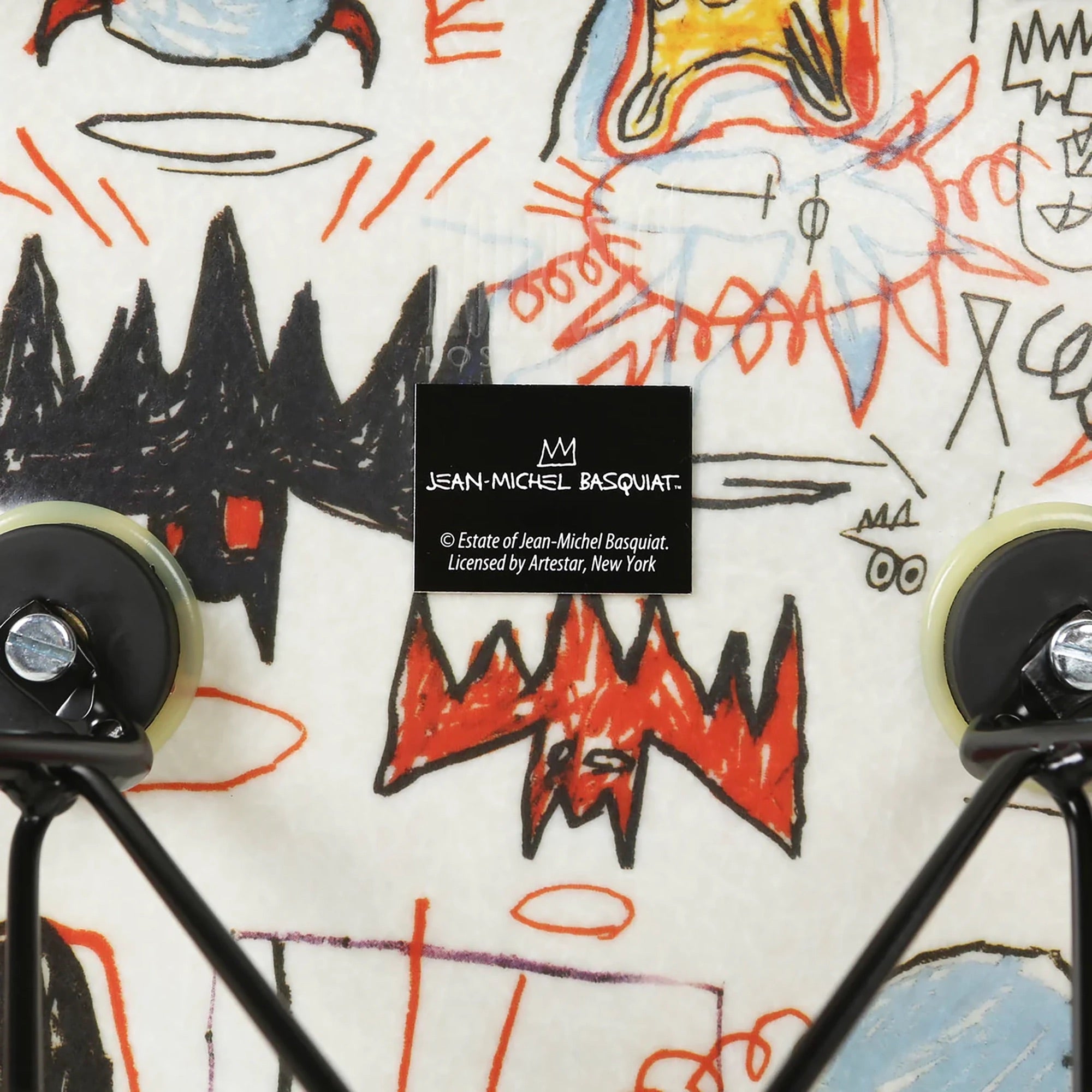 Case Study® Fiberglass Jean-Michel Basquiat Bats Eiffel Side Chair