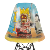 Case Study® Fiberglass Jean-Michel Basquiat King Eiffel Side Chair