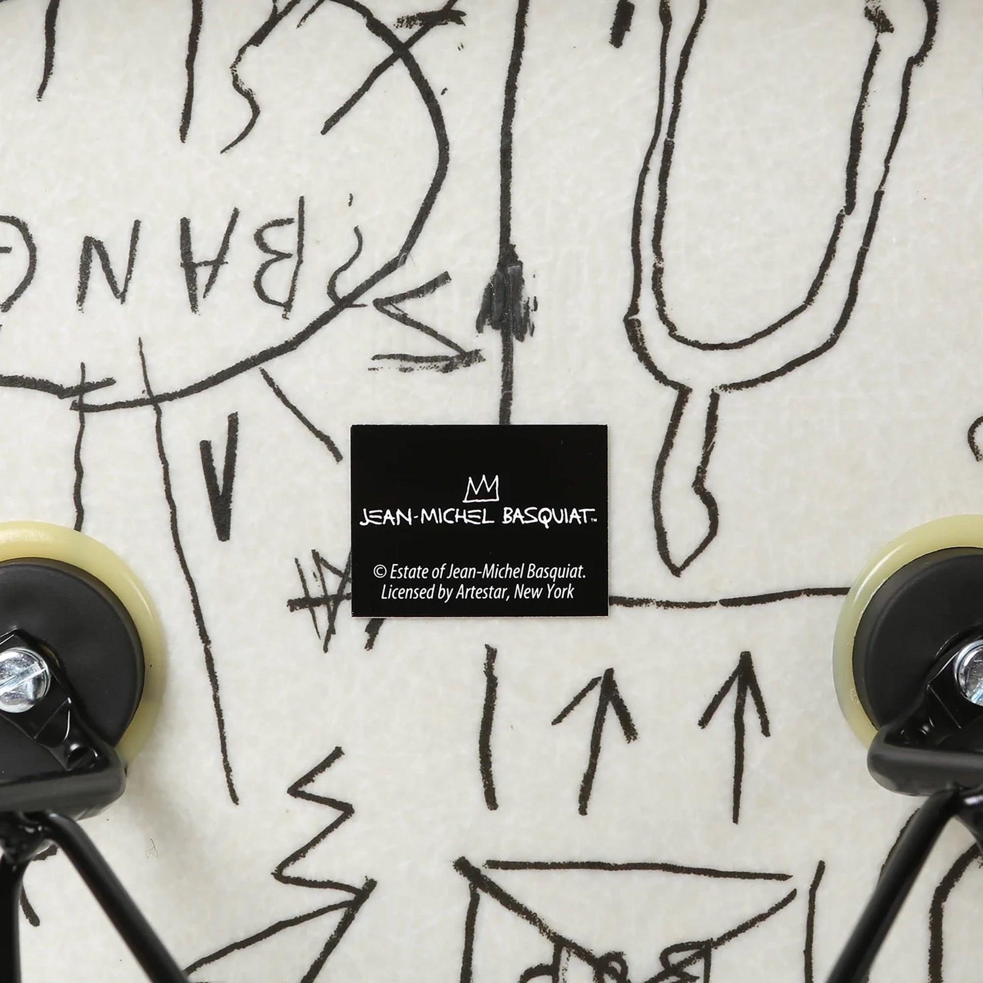 Case Study® Fiberglass Jean-Michel Basquiat Record Eiffel Side Chair