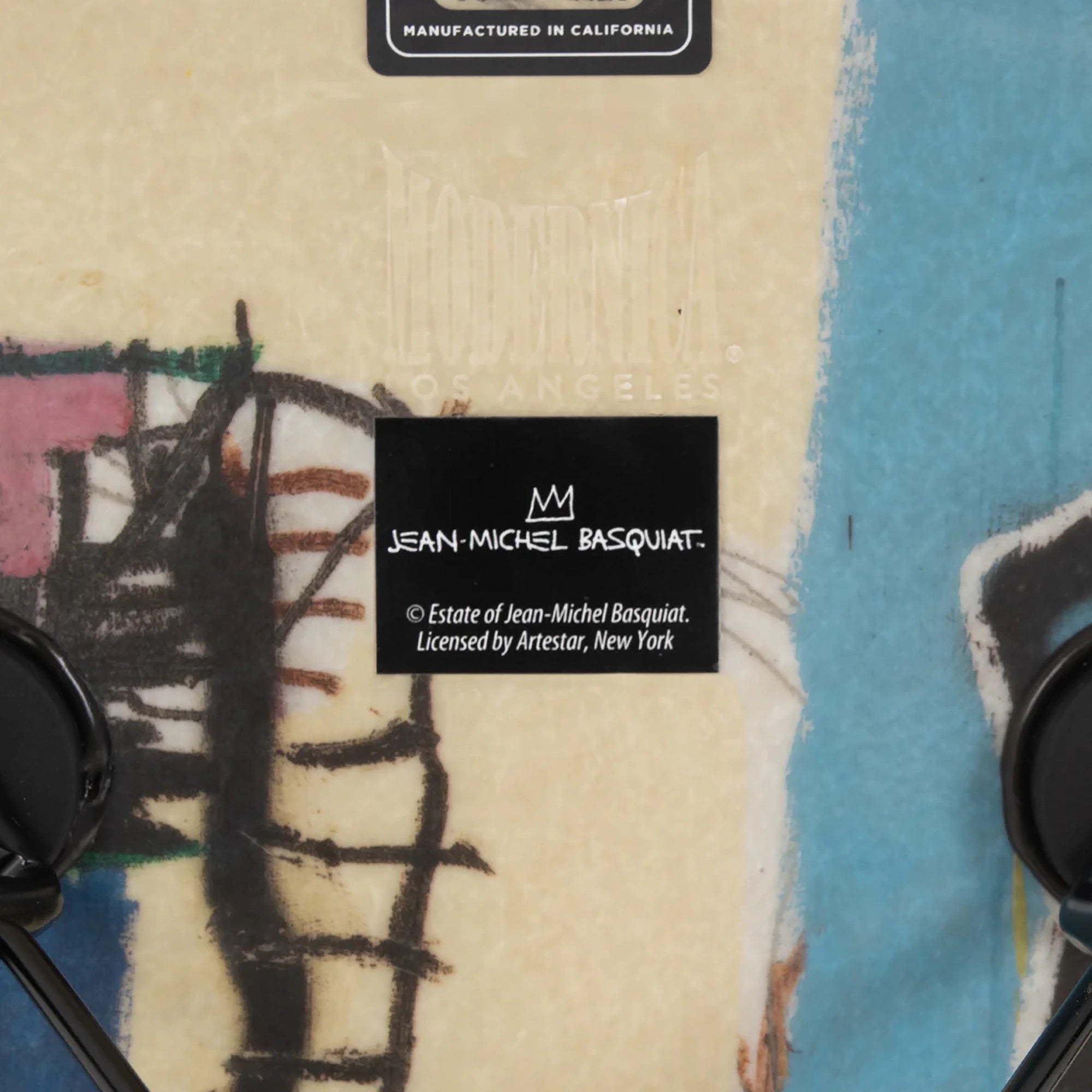 Case Study® Fiberglass Jean-Michel Basquiat Warrior Eiffel Side Chair