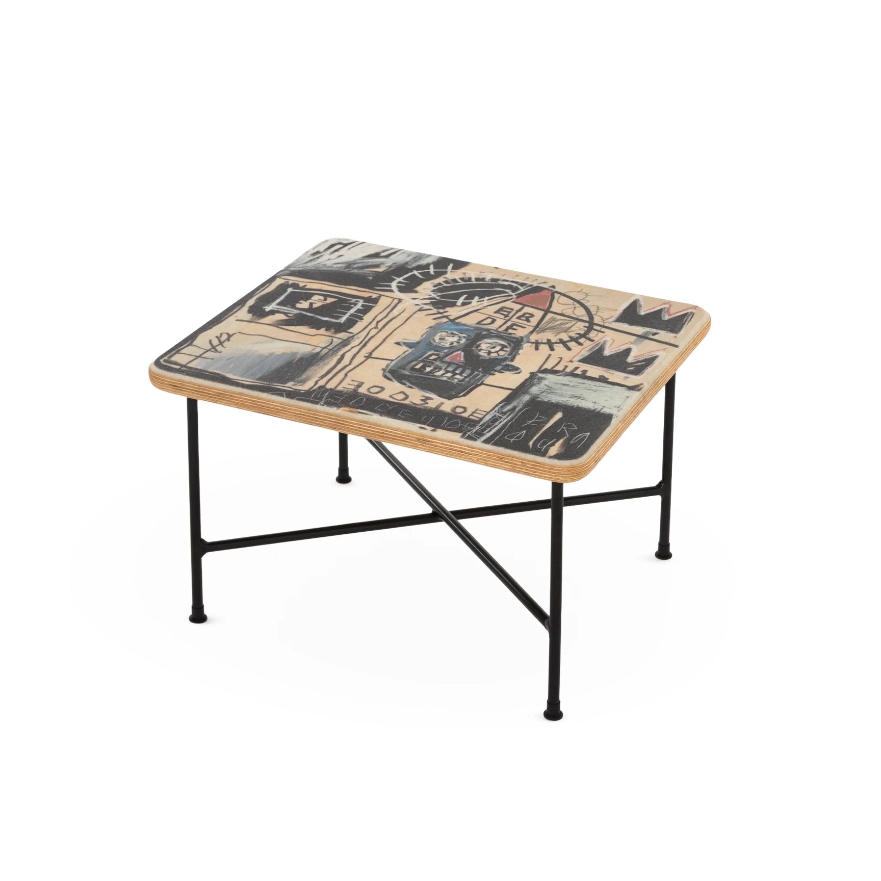 Jean-Michel Basquiat Case Study® Furniture Aiko X ベーステーブル - トランペット