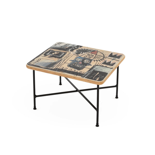 隆村上 Modernica Aiko Table Case Study® Fiberglass Jean-Michel Basquiat Halo Aiko Table