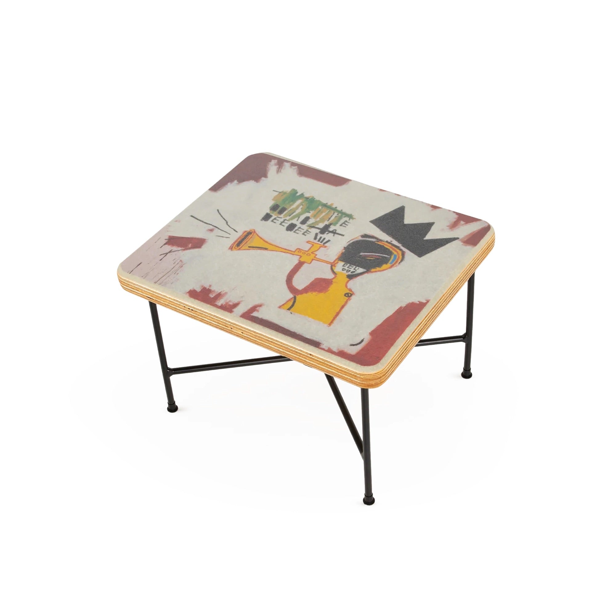 Case Study® Fiberglass Jean-Michel Basquiat Trumpet Aiko Table
