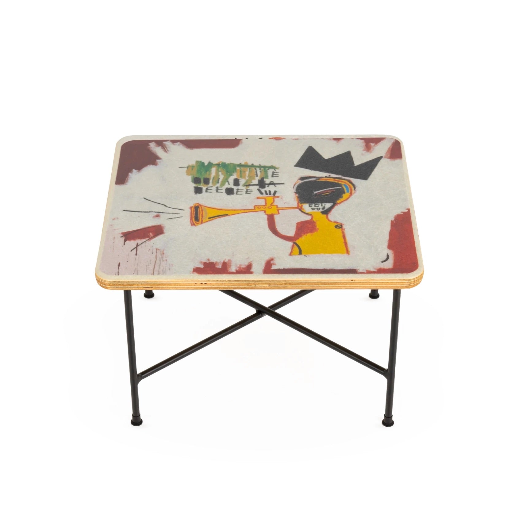 Case Study® Fiberglass Jean-Michel Basquiat Trumpet Aiko Table