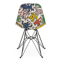 Case Study® Fiberglass Keith Haring Party Eiffel Side Chair