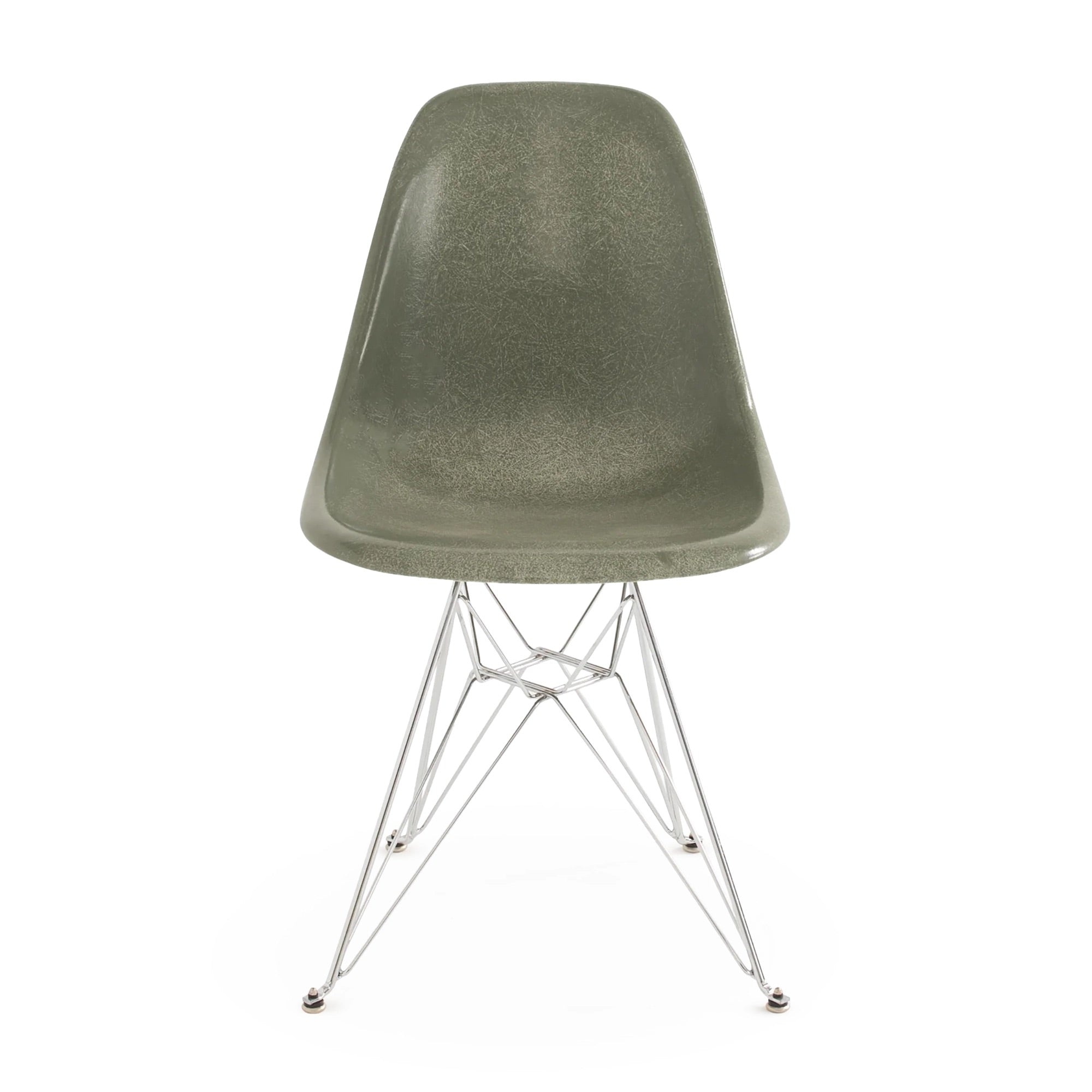 Eames Side Shell Chair Eiffel Base ① Case Study® Fiberglass Eiffel Side Chair – Modernica