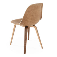 Case Study® Fiberglass Burlap Side Chair