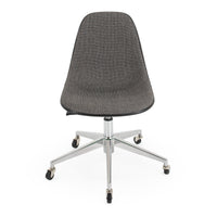 Case Study® Upholstered Rolling Side Chair