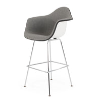 Case Study® Upholstered Armchair H-Base Bar Stool