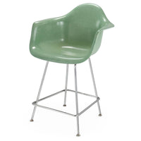 Case Study® Fiberglass Armchair H-Base Counter Stool
