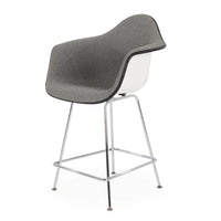 Case Study® Upholstered Armchair H-Base Counter Stool