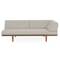 Case Study® Solid Wood Daybed with Arm